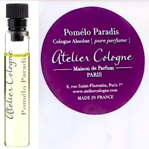 NEW Atelier Cologne Pomelo Paradis E D P With Postcard